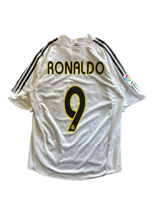 04/05 Adidas Real Madrid Home No.9 Ronald