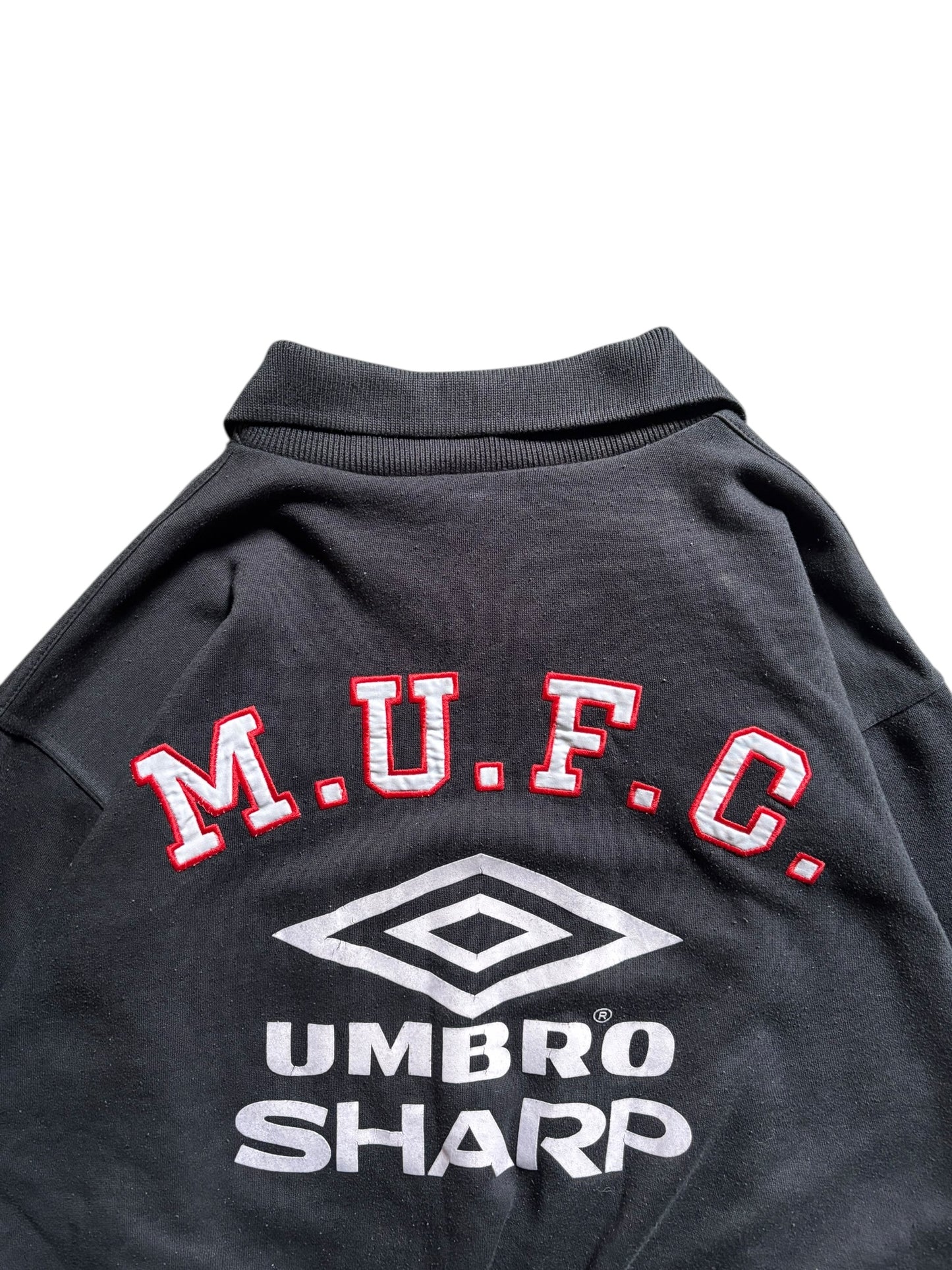 90s Umbro Manchester United Drill Top