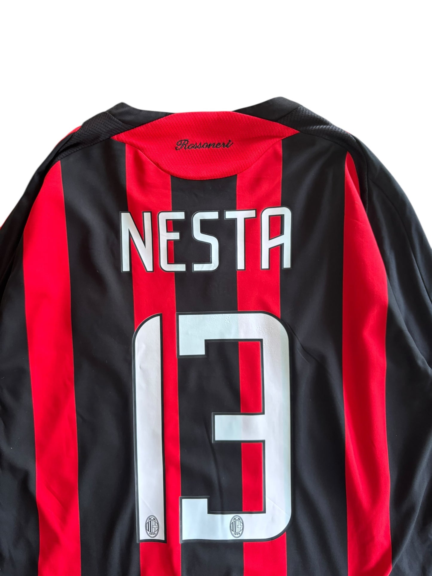 08/09 Adidas AC Milan L/S Home No.13 Nesta