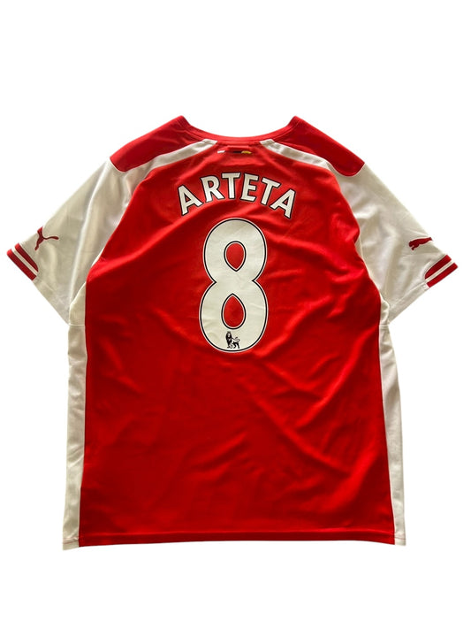 14/15  Puma Arsenal Home No.8 Arteta