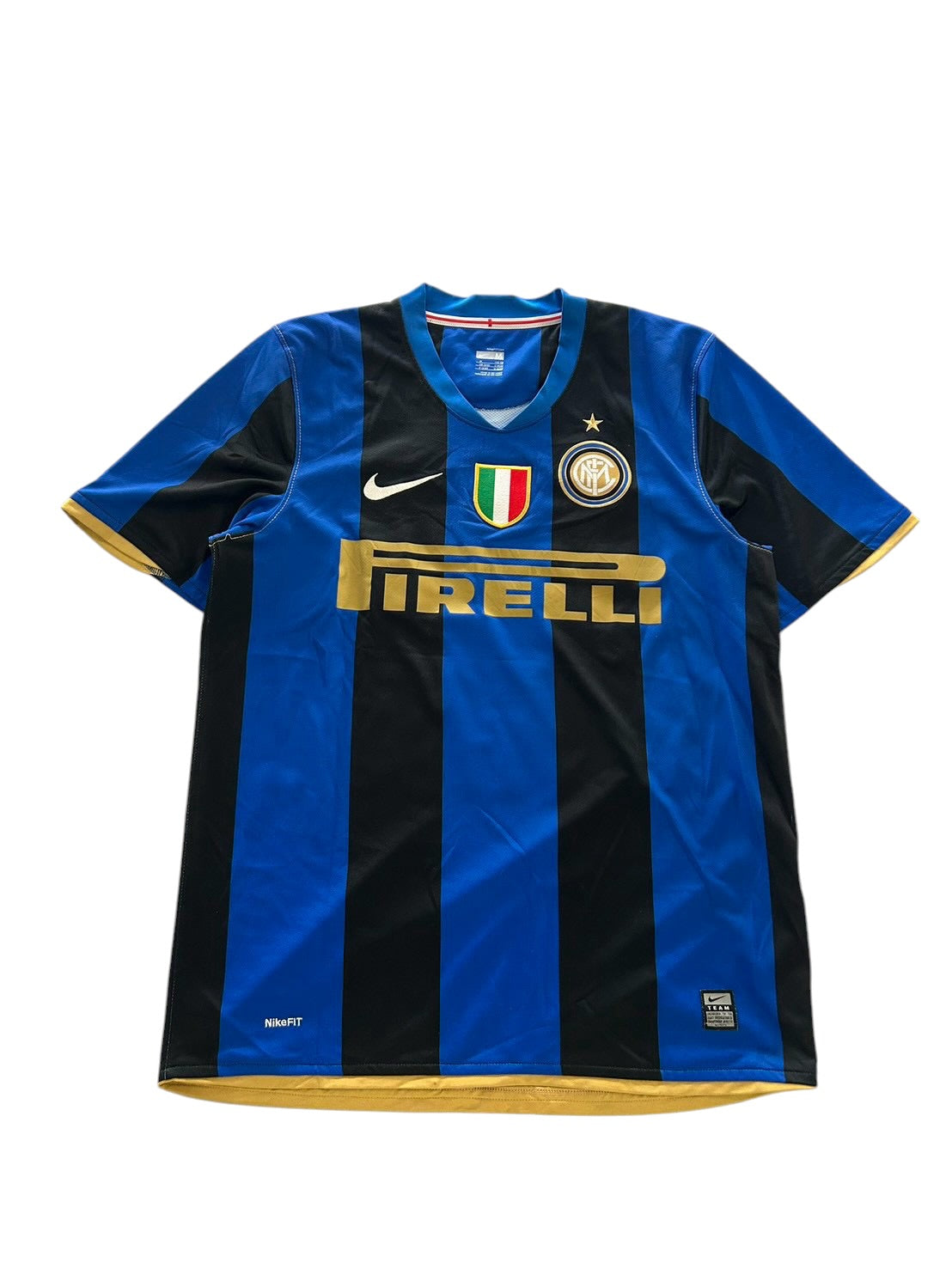 08/09 Nike Inter Milan Home No.10 Adriano