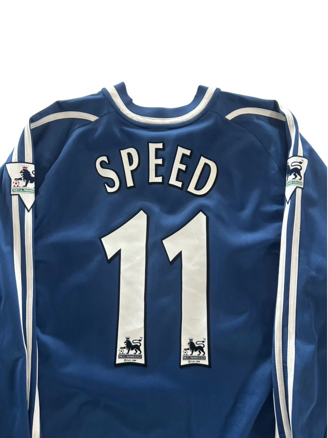 01/02 Adidas Newcastle United Away L/S No.11 Speed