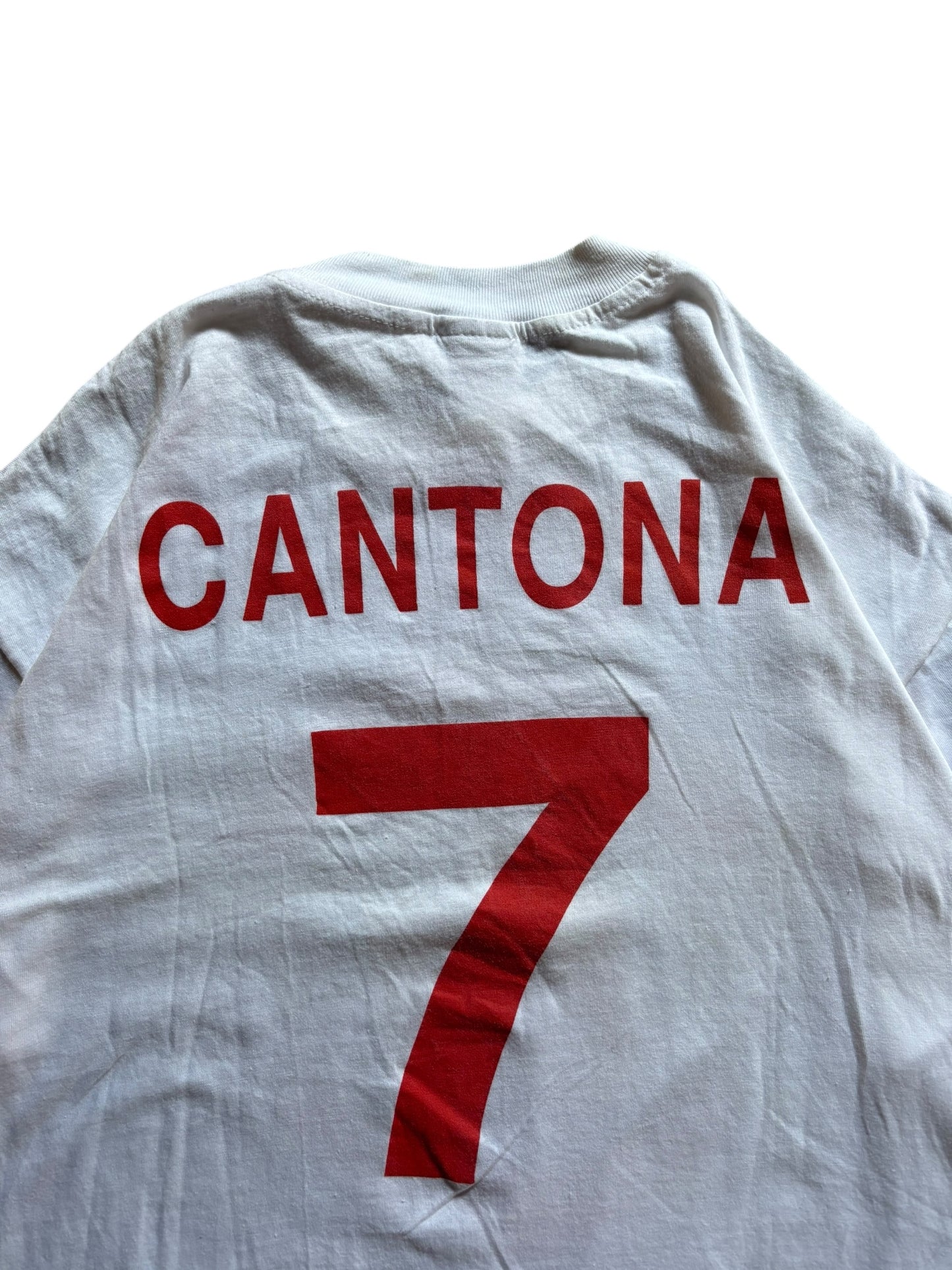 90s Umbro Manchester United No.7 Éric Cantona Tee