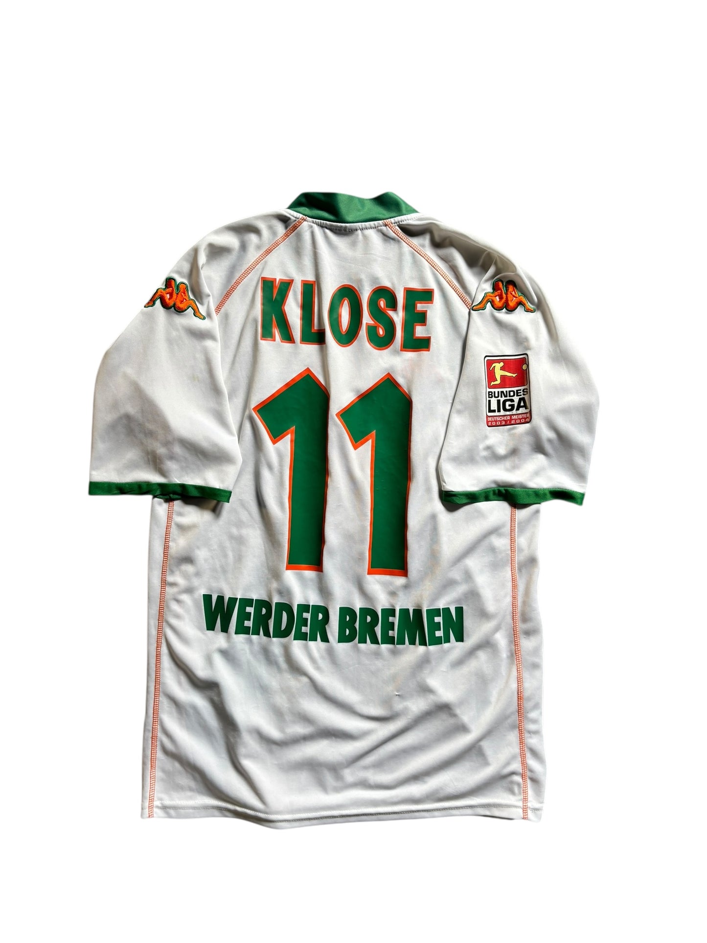 04/06 Kappa Bremen Away No.11 Miroslav Klose