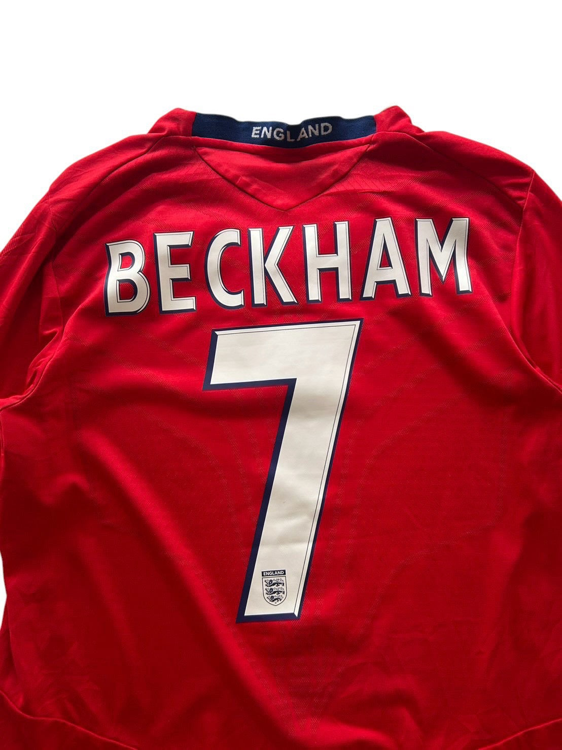 2008 Umbro England Away No.7 Beckham