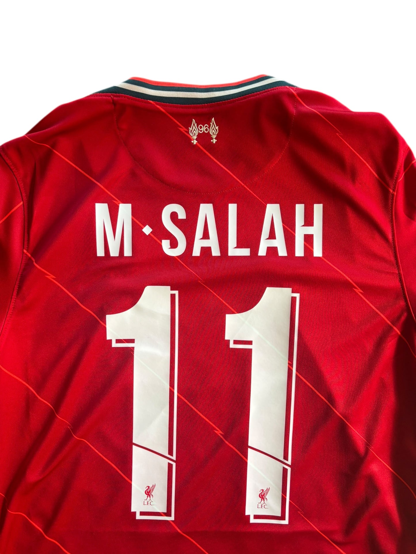 21/22 Nike Liverpool Home No.11 Mohamed Salah