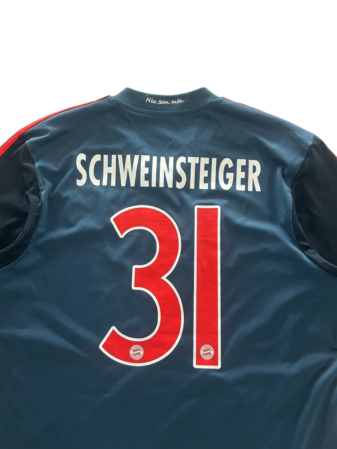 13/14 Adidas Bayern Munchen Third No.31 Schweinsteiger