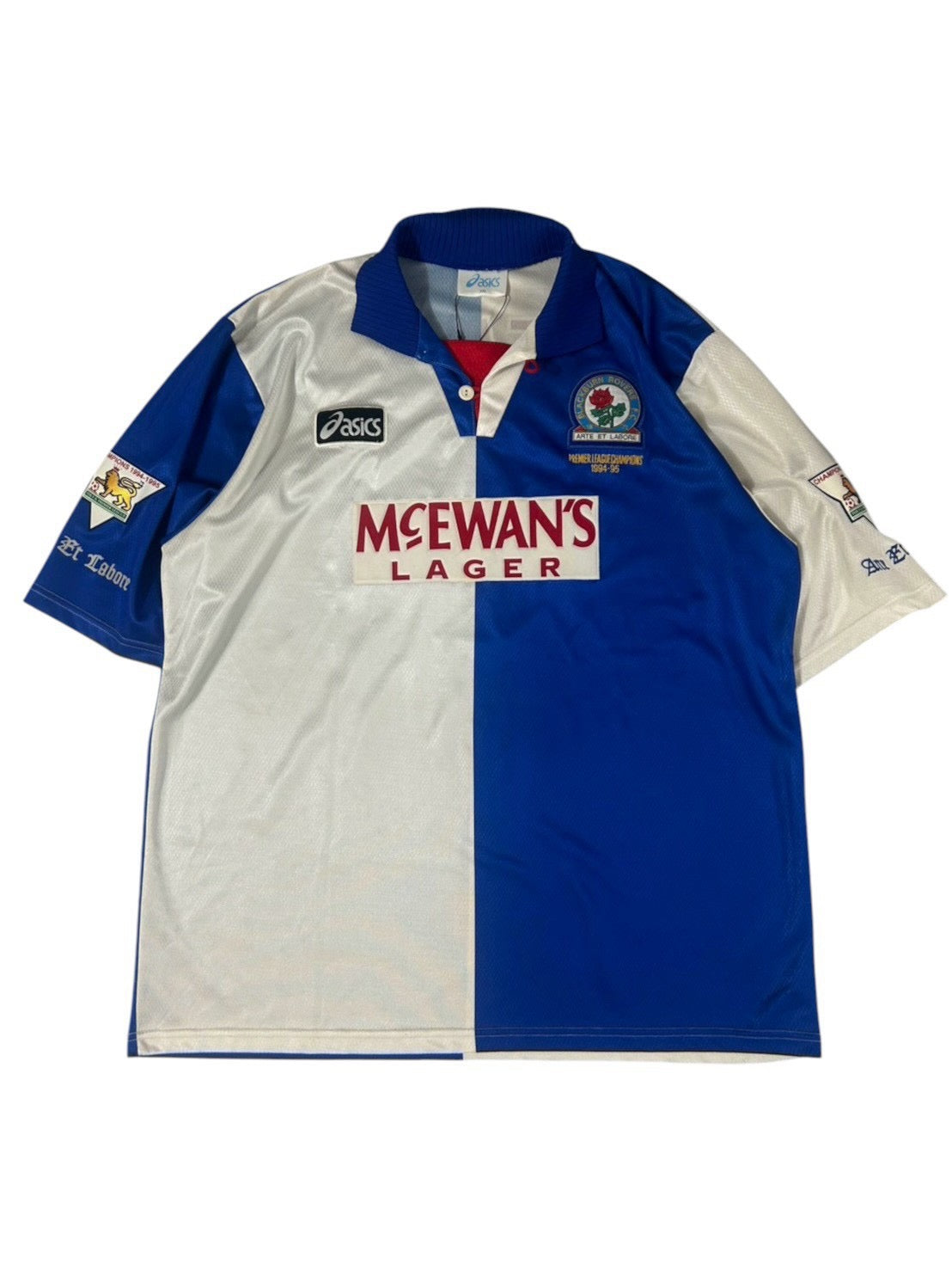 94/95 Asics Blackburn Home Shearer