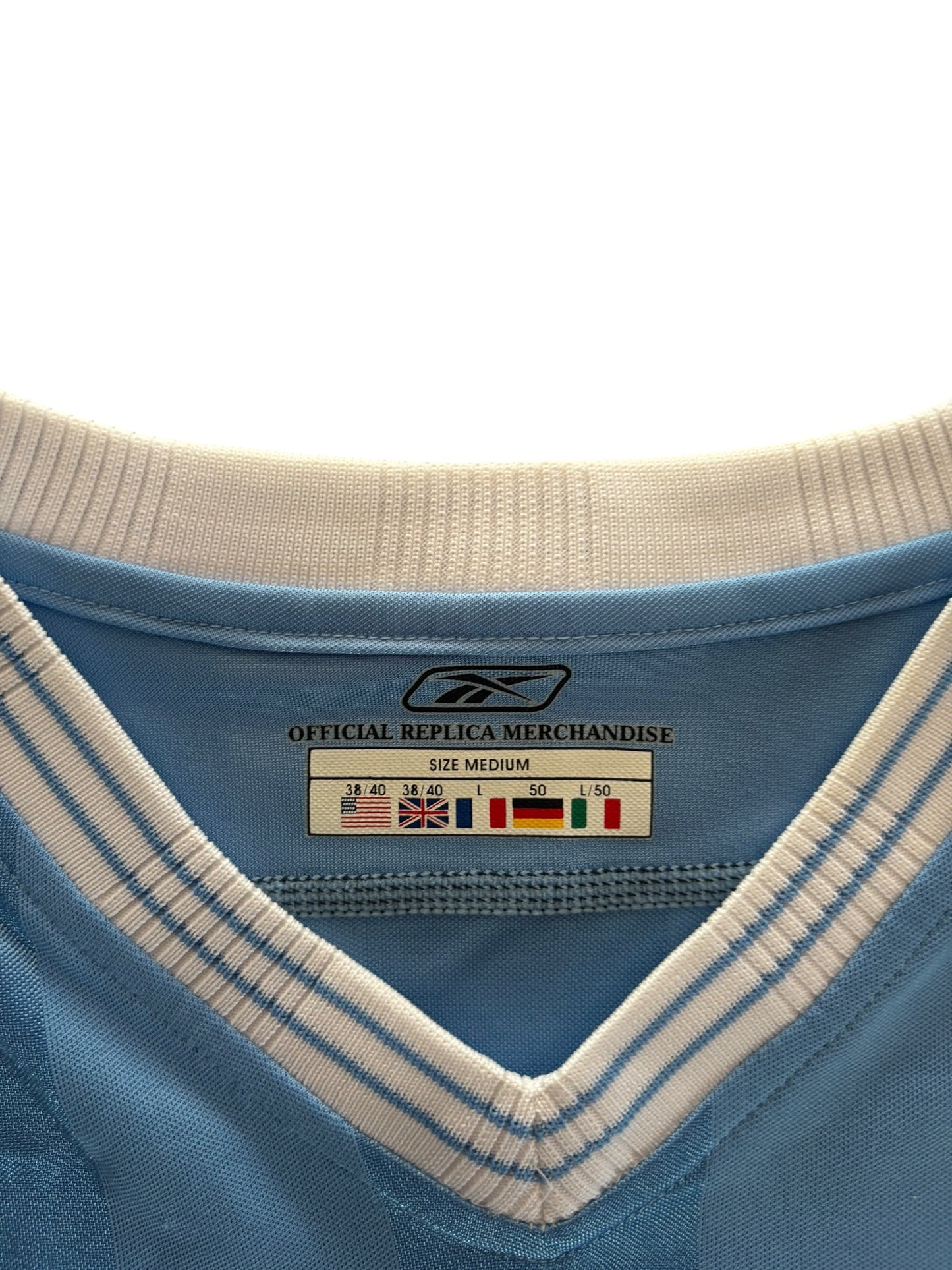 03/04 Reebok Manchester City Home