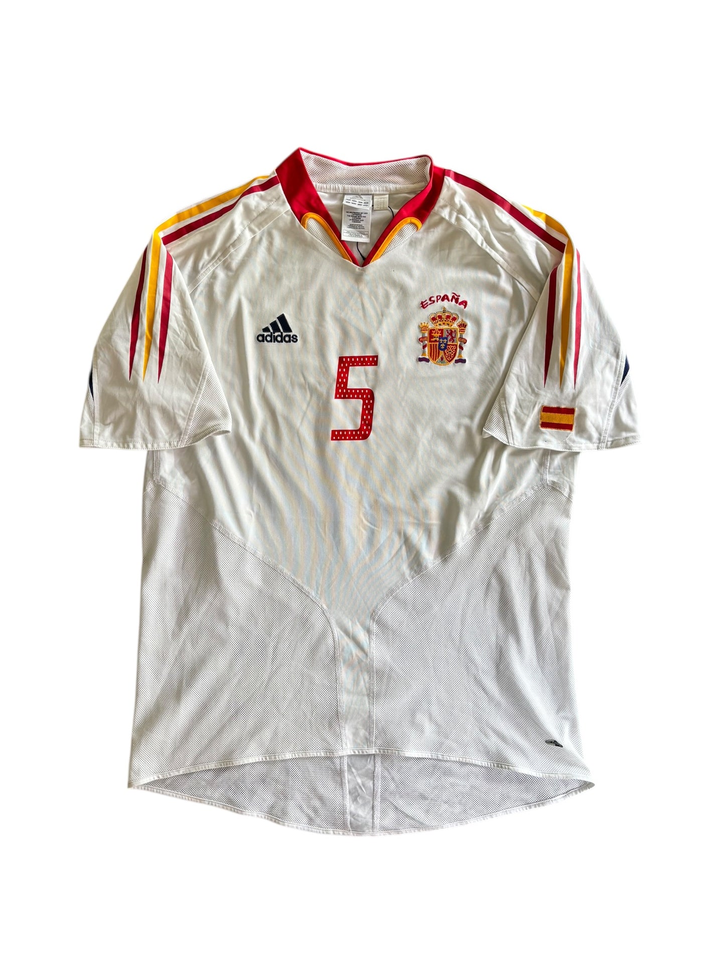 2004 Adidas  Spain National Team Away No.5 Puyol