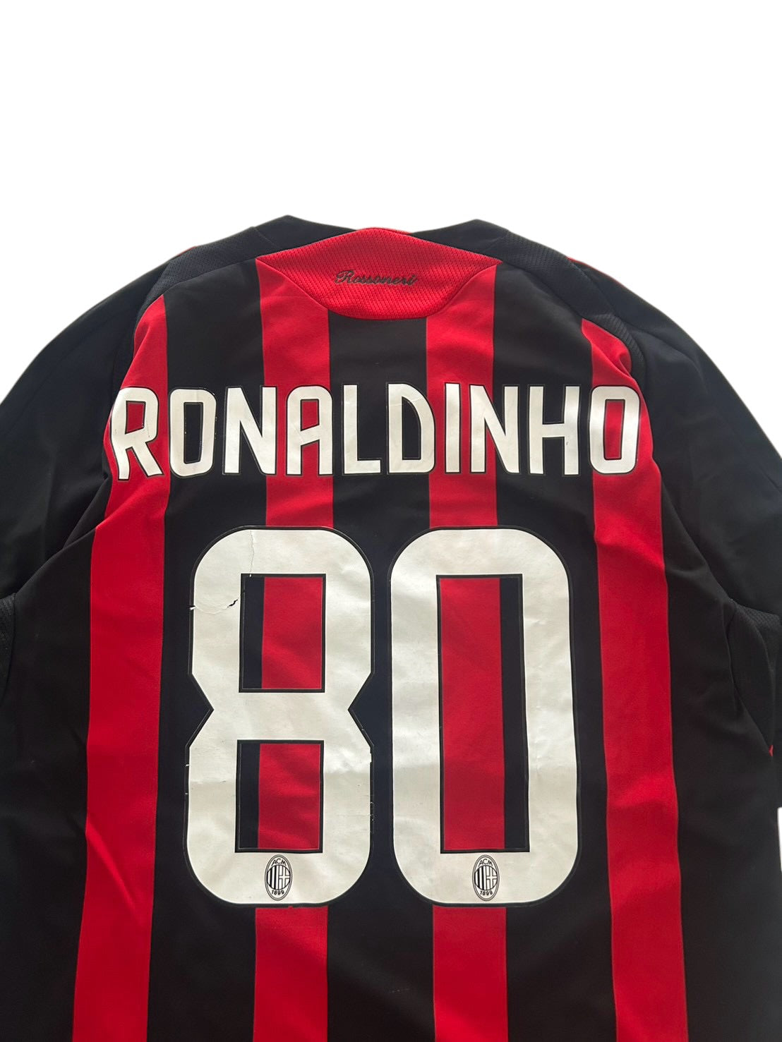 08/09 Adidas AC Milan Home No.80 Ronaldinho