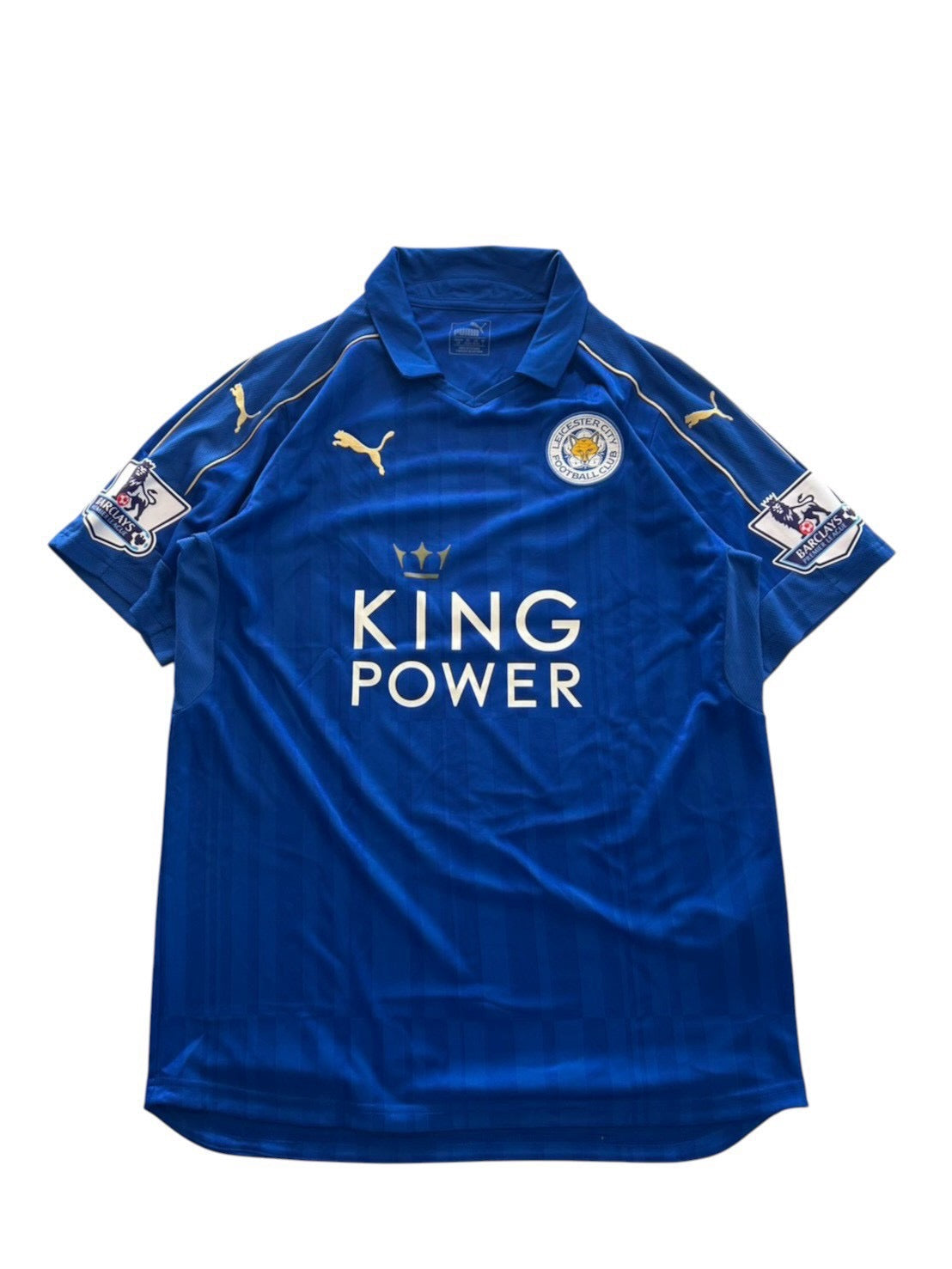 16/17 Puma Leicester Home No.14 Kante