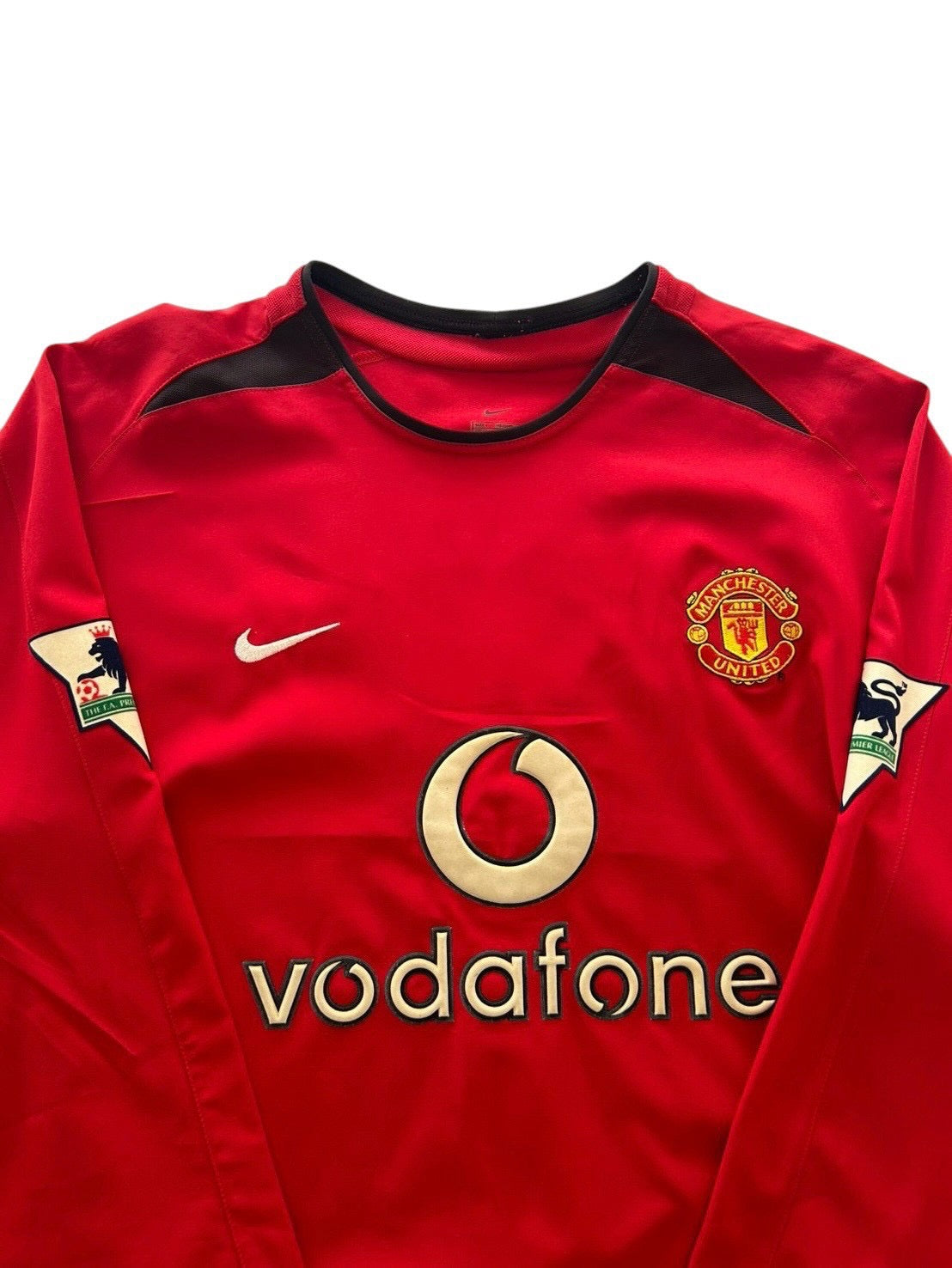 02/04 Nike Manchester United Home L/S No.7 Beckham