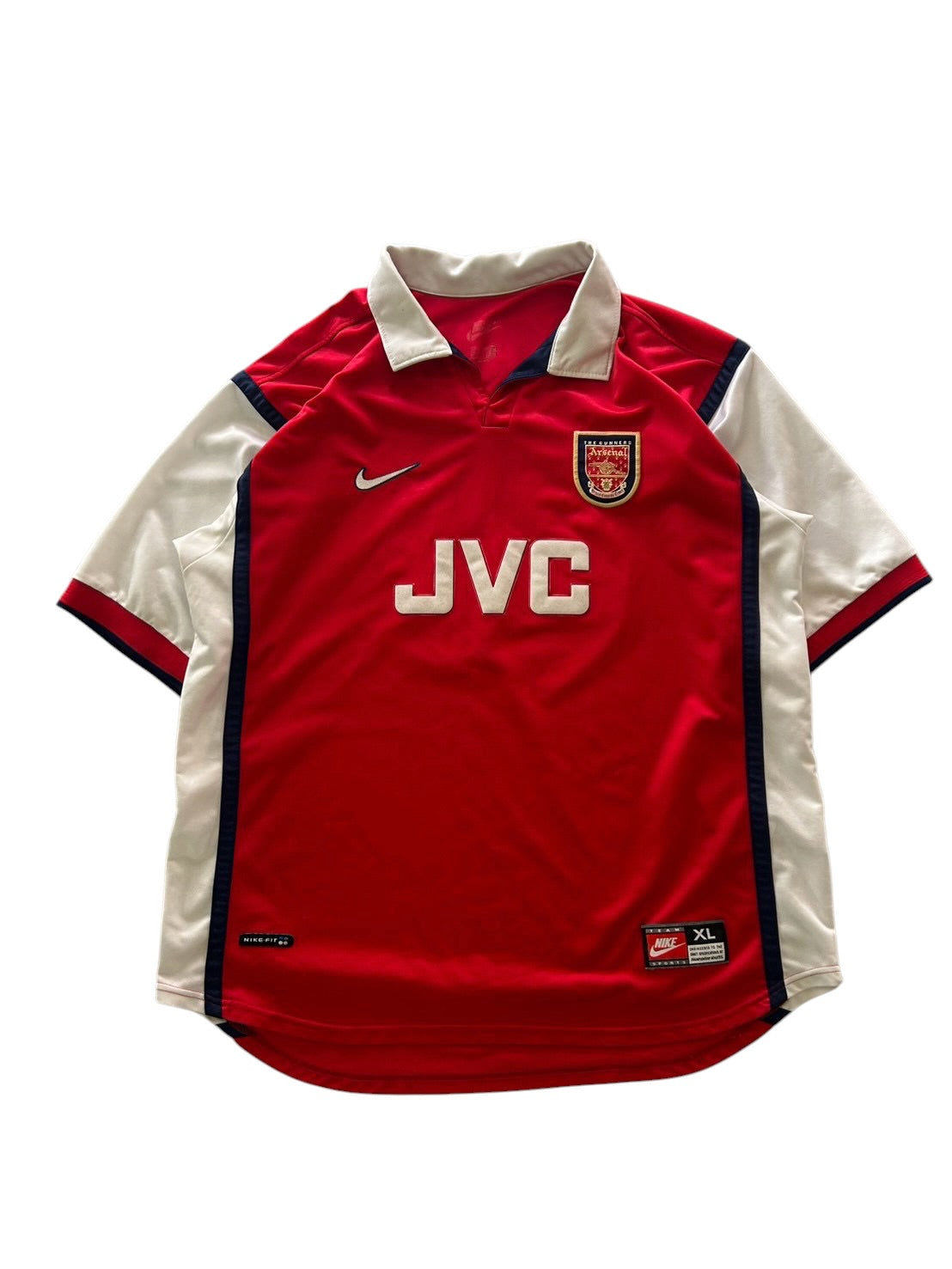 98/99 Nike Arsenal No.25 Kanu