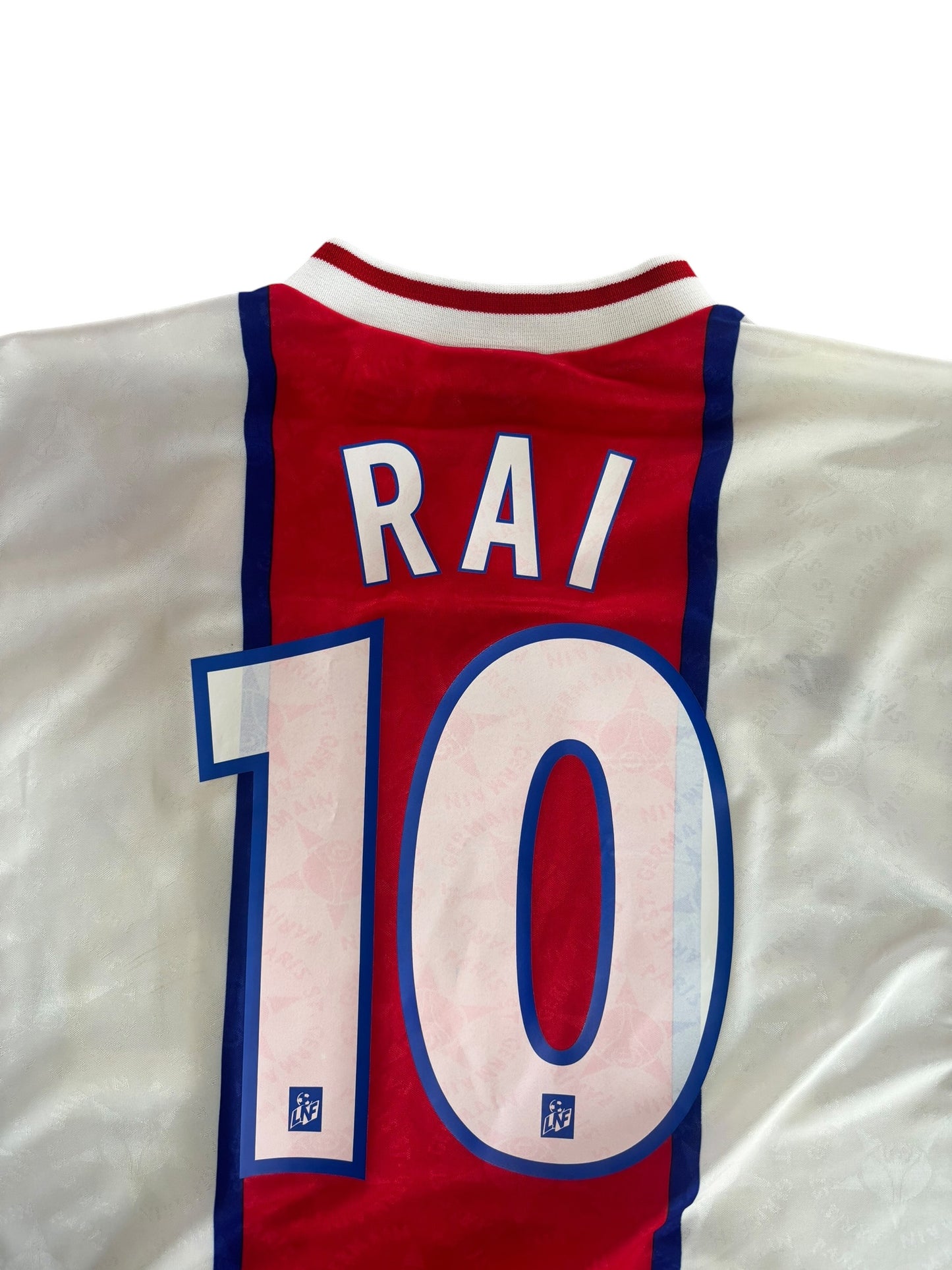 95/96 Nike Paris Saint Germain Away No.10 Rai