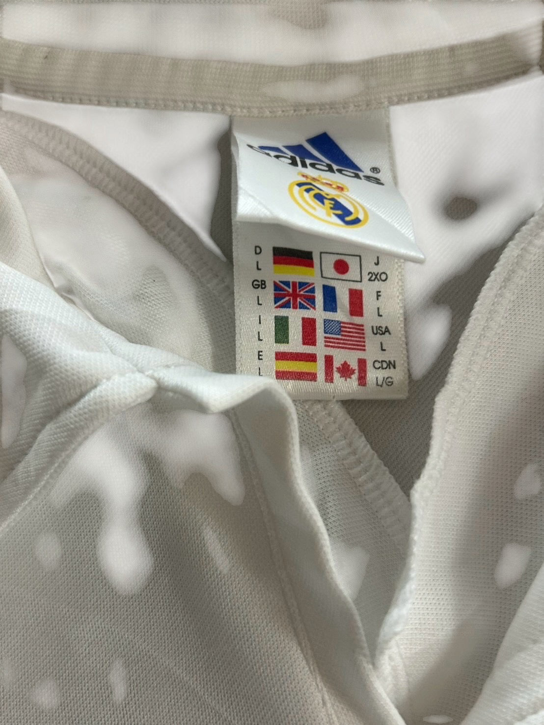 02/03 Adidas Real Madrid Home No.11 Ronaldo