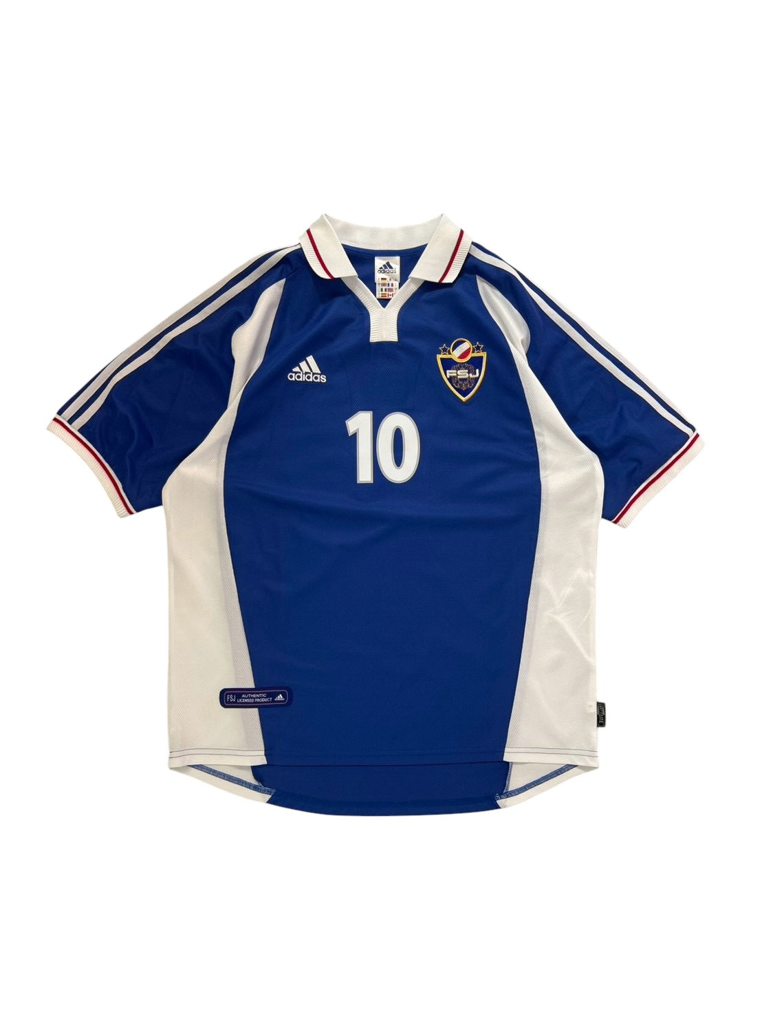 2000 Adidas Yugoslavia Home No.10 Stojkovic