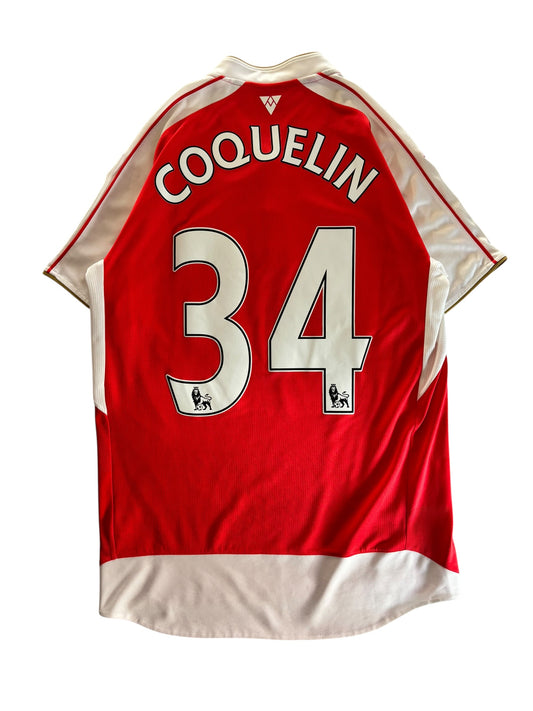 15/16 Puma Arsenal Home No.34 Coquelin