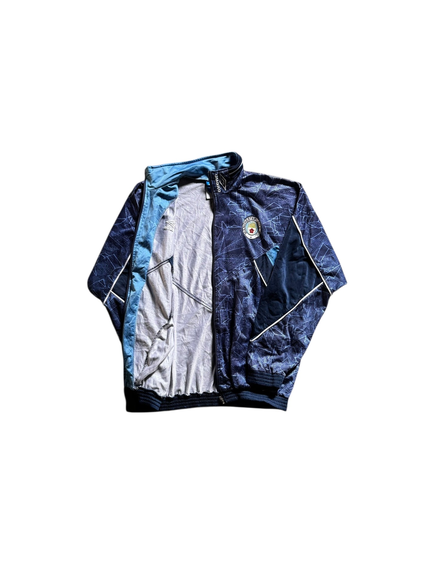 90s Umbro Manchester City Track Jacket