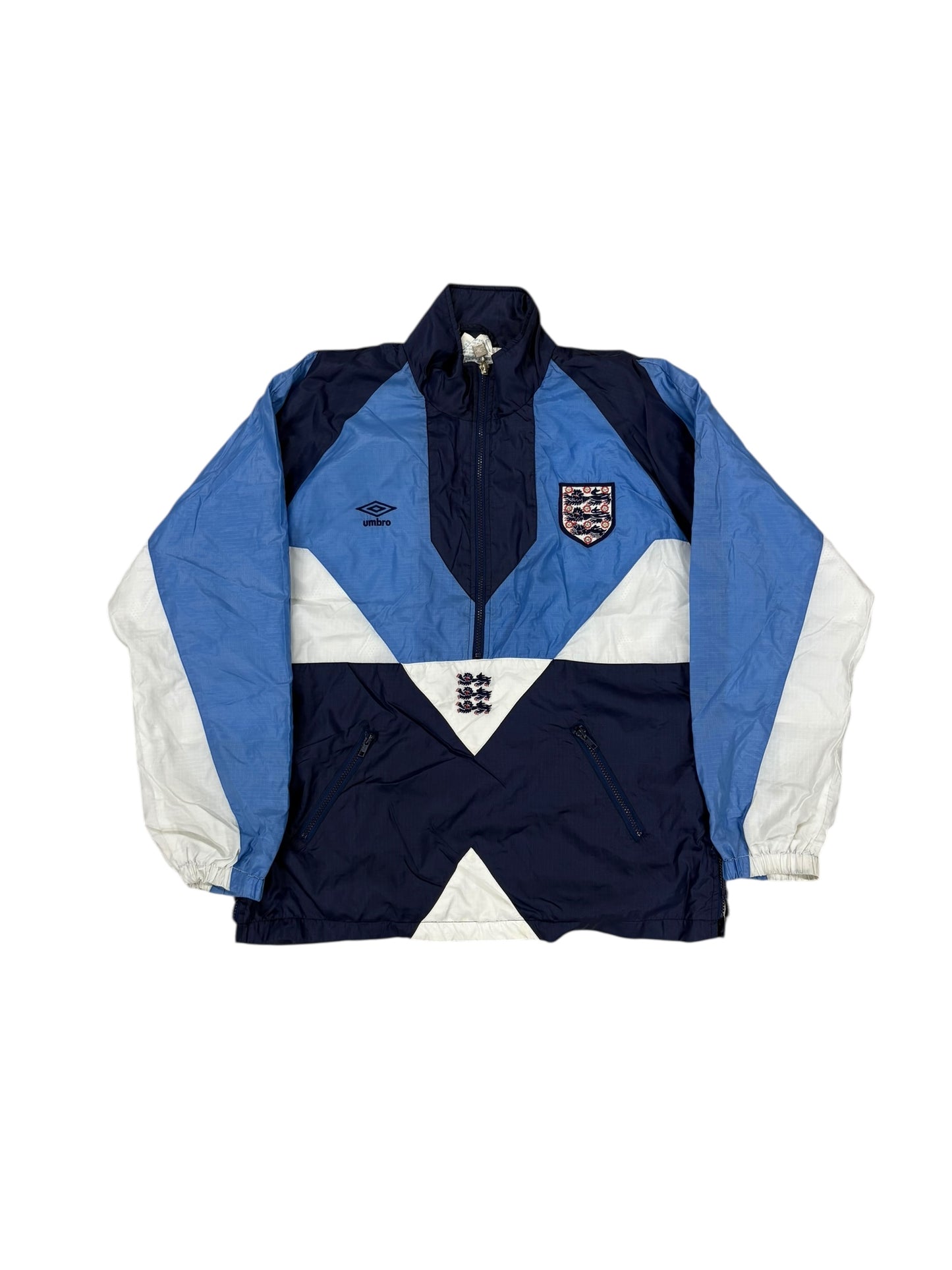 90s Umbro England National Team Half Zip Anorak