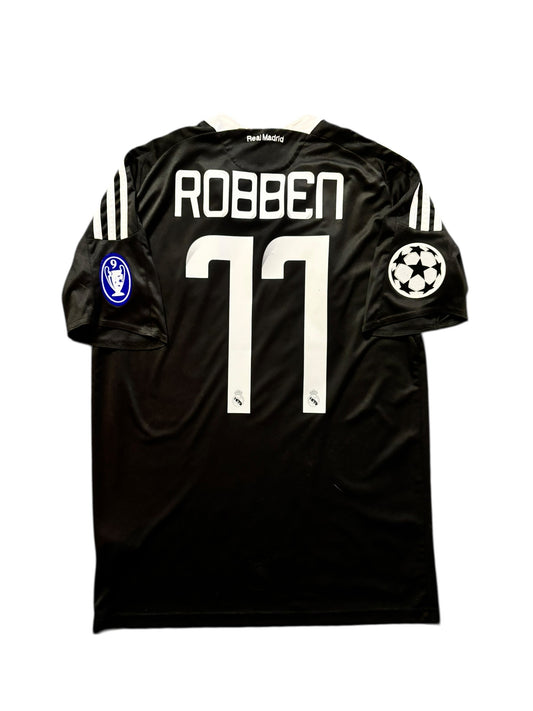 08/09 Adidas Real Madrid Third No.11 Robben