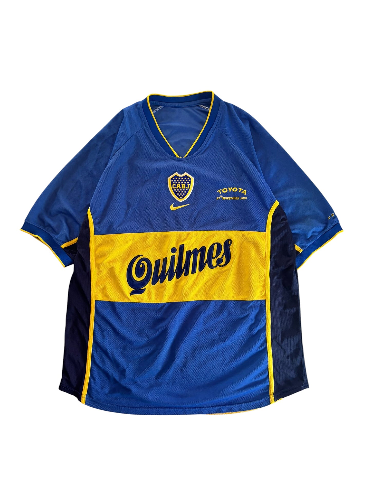 00/02 Nike Boca Juniors Home