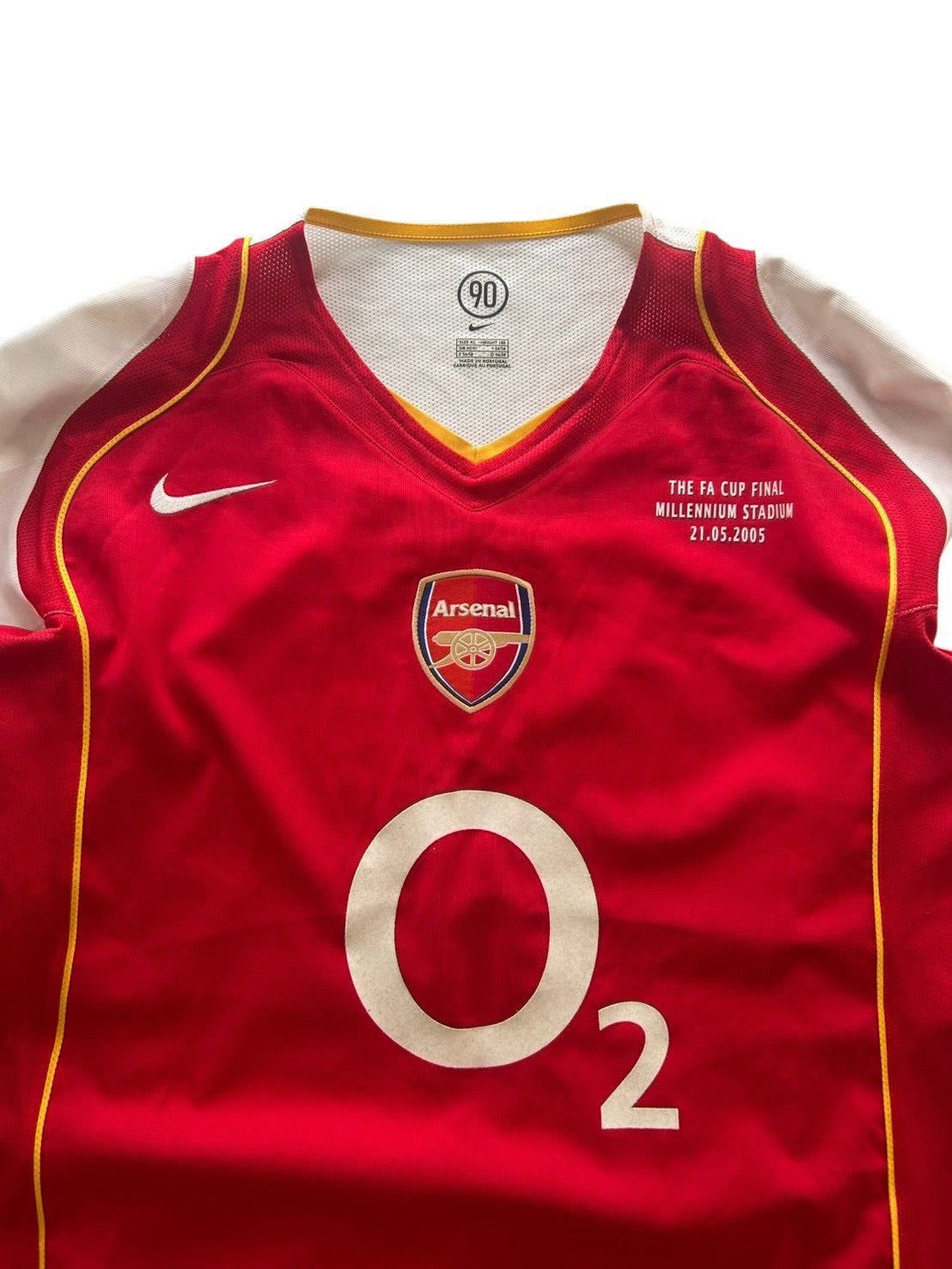 2005 Nike Arsenal Home FA Cup Final Edition
