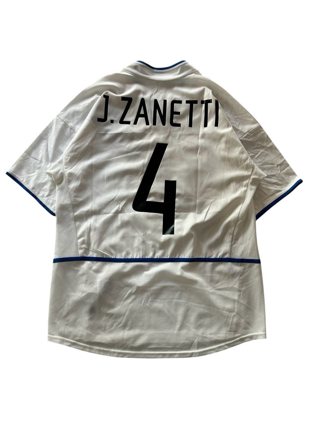 02/03 Nike Inter Milan Away No.4 Zanetti