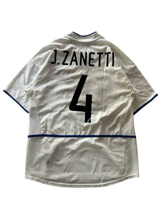 02/03 Nike Inter Milan Away No.4 Zanetti
