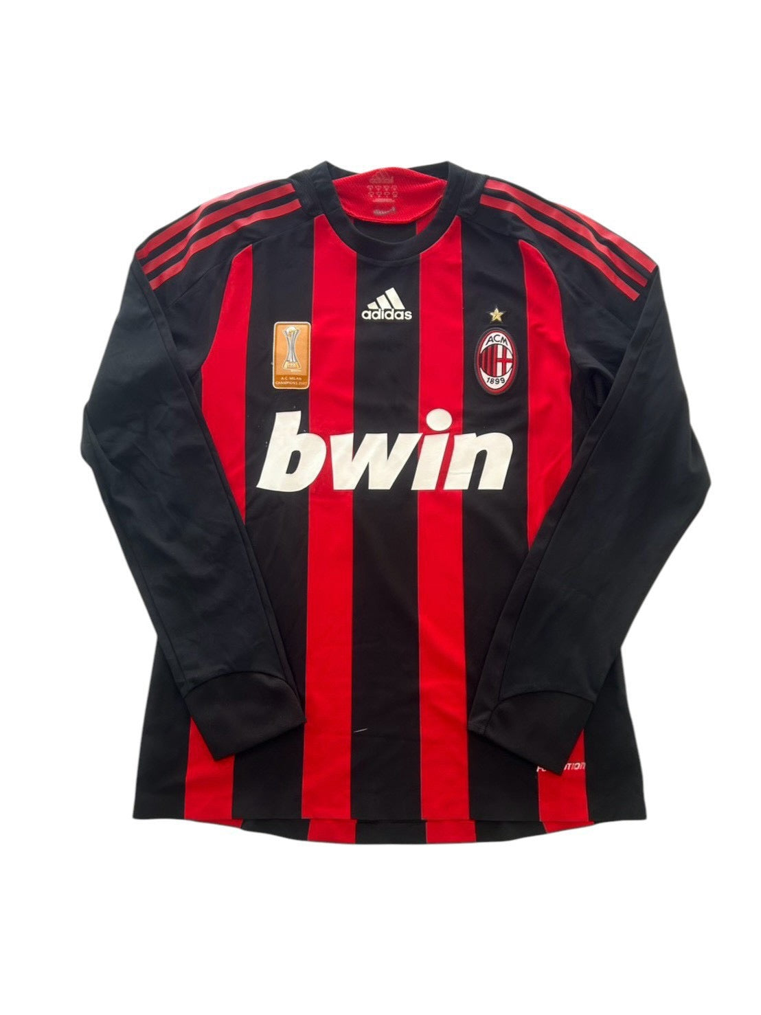 08/09 Adidas AC Milan Home L/S No.22 Kaka
