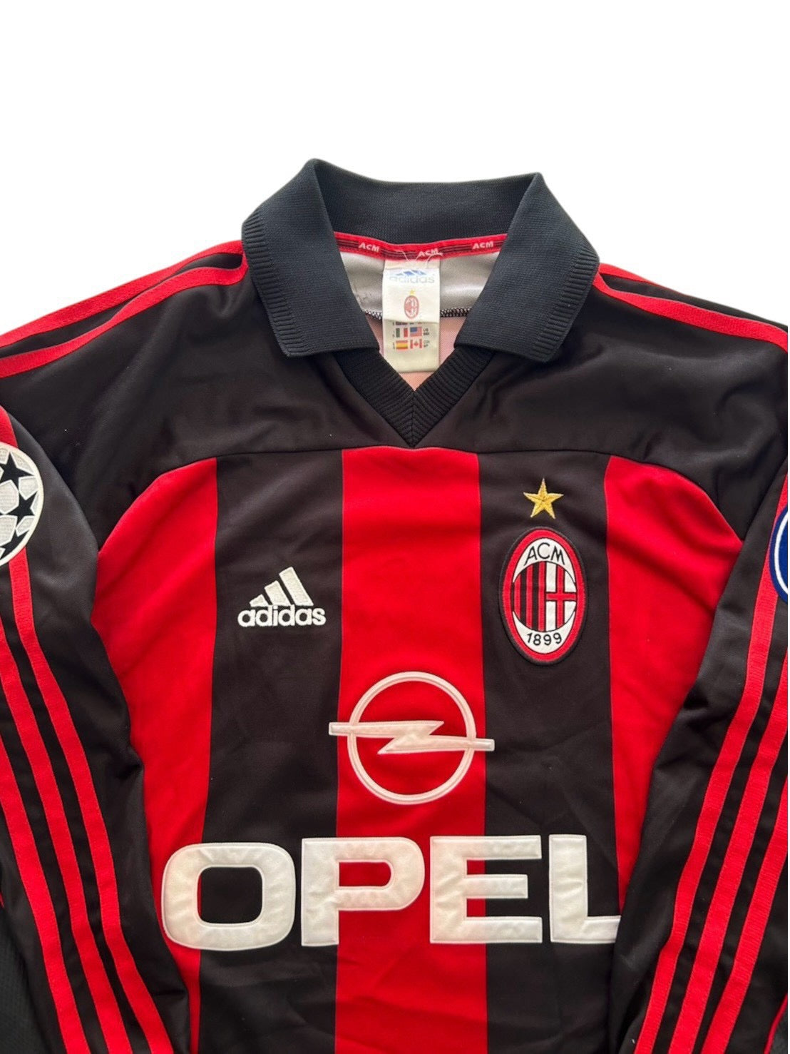 00/02 Adidas AC Milan Home No.20 Bierhoff