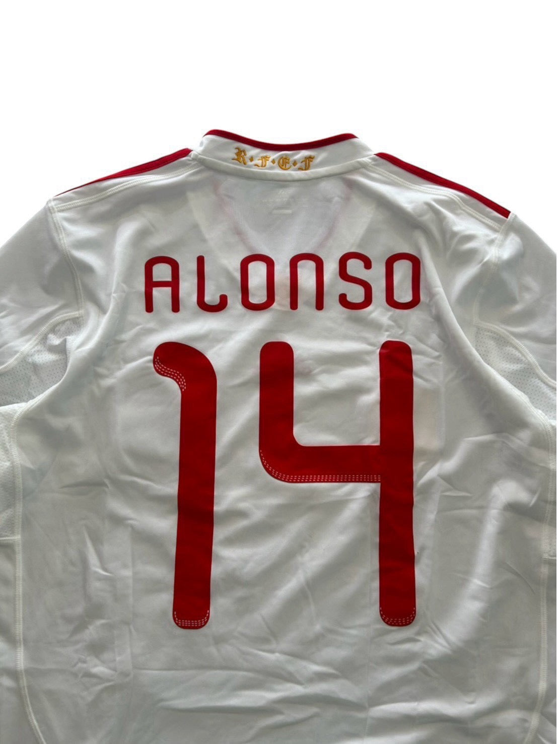 2011 Adidas Spain Away No.14 Alonso