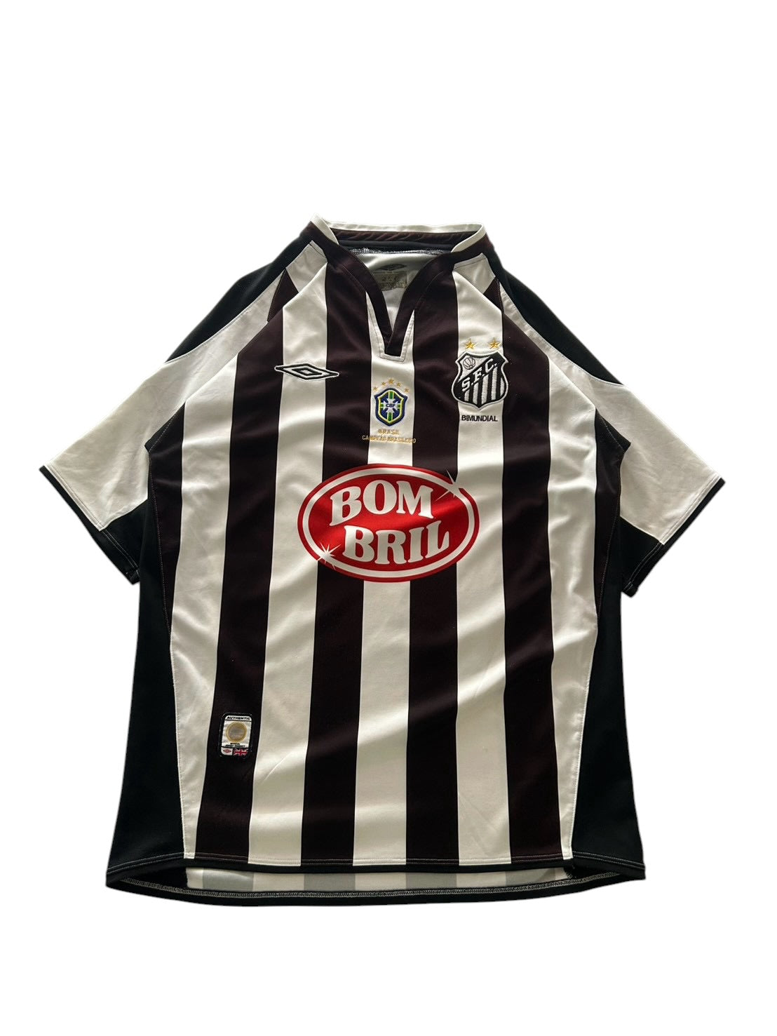 2003 Umbro Santos Away No.7 Robinho