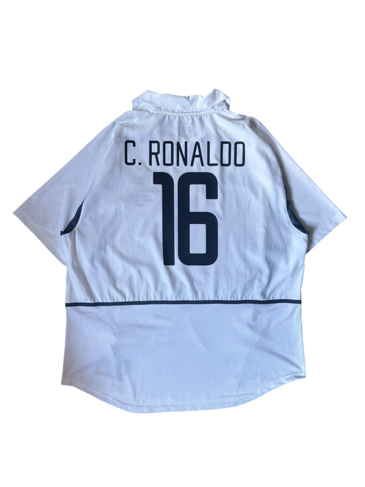 02/04 Nike Portugal National Team Away No.7 Cristiano Ronaldo