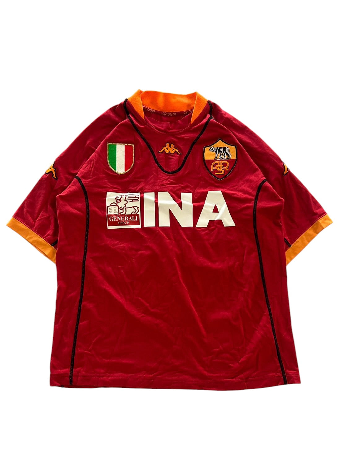 01/02 Kappa AS Roma Home No.20 Batistuta