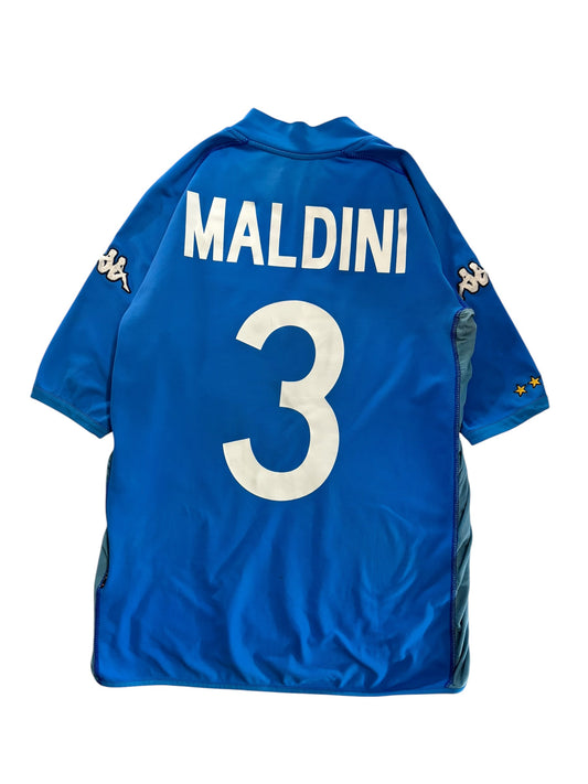 2002 Kappa Italy National Team Home No.3 Maldini