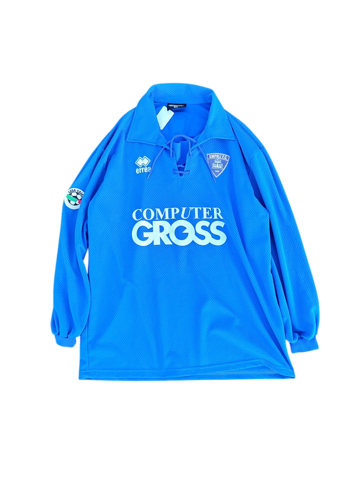 01/02 errea Empoli L/S Home No.3 Cribari