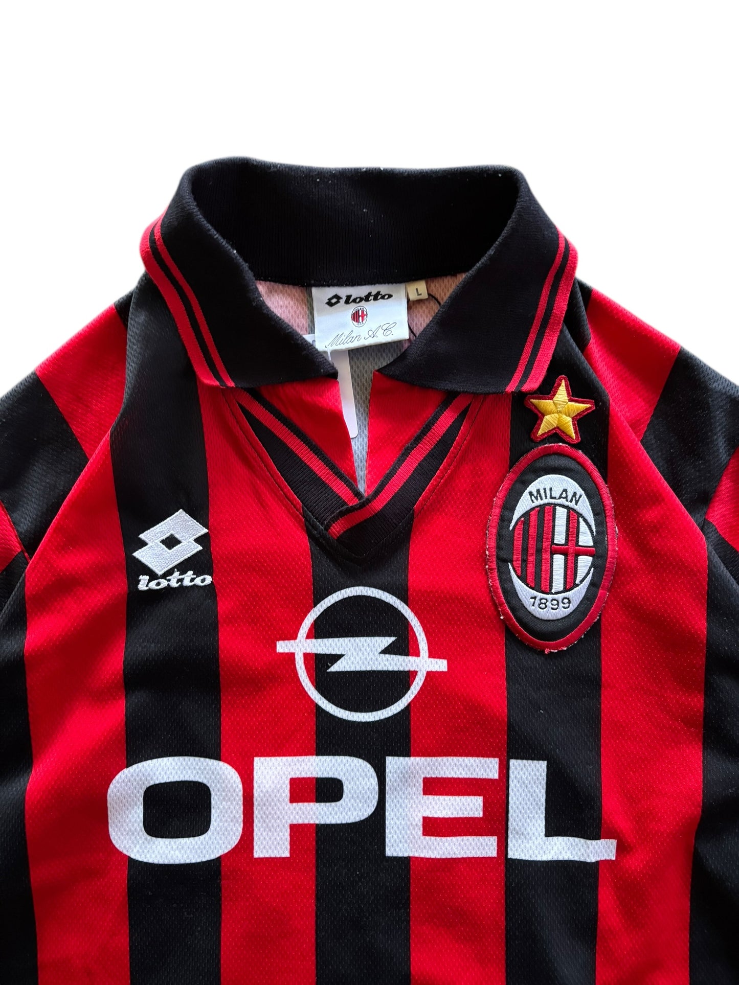 96/98 Lotto AC Milan Home No.4 Demetrio Albertini