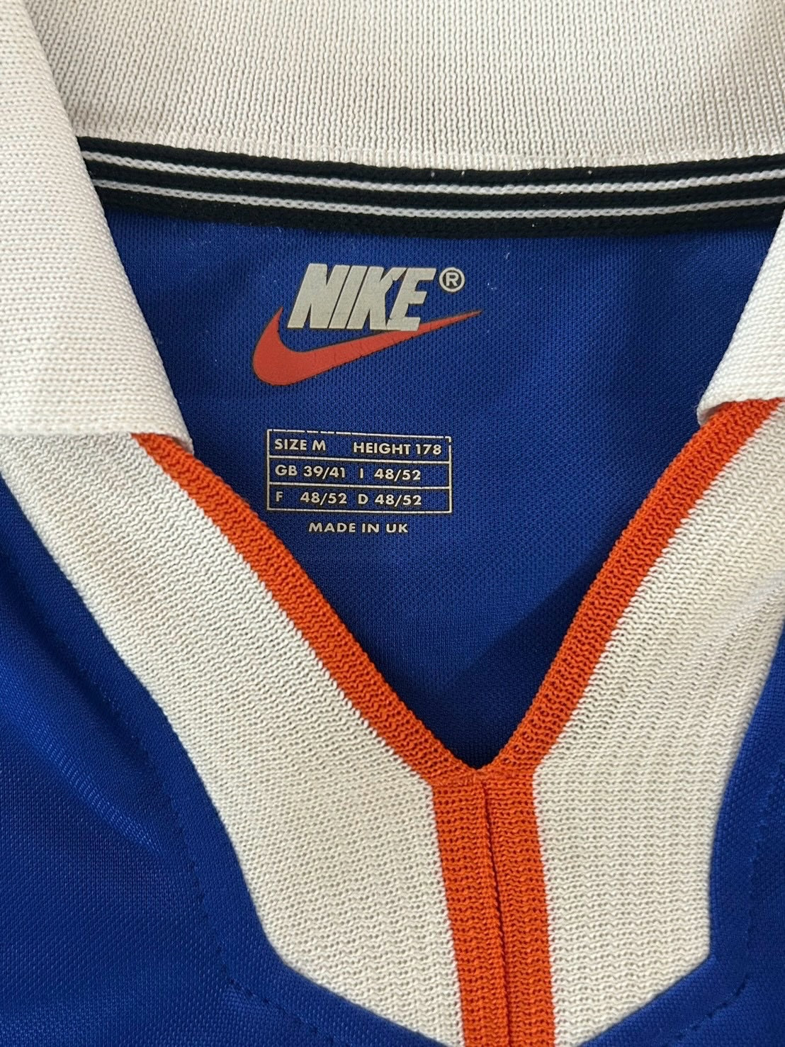 1998 Nike Netherlands Away Bergkamp