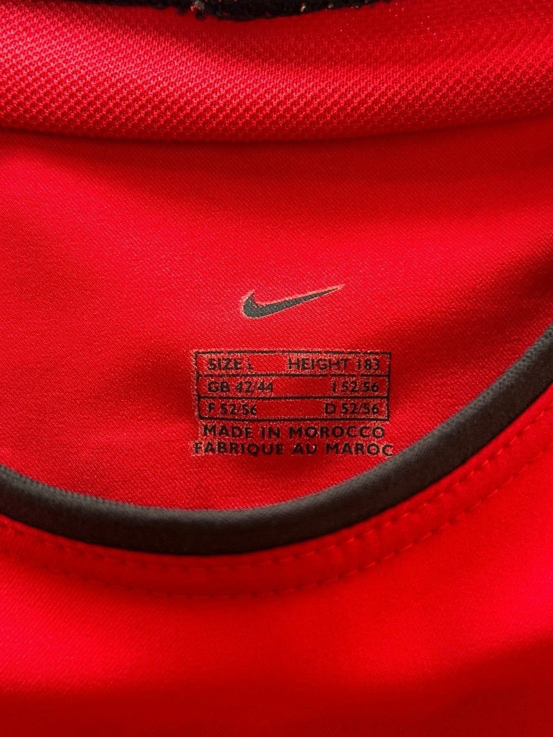 02/04 Nike Manchester United Home L/S No.7 Beckham