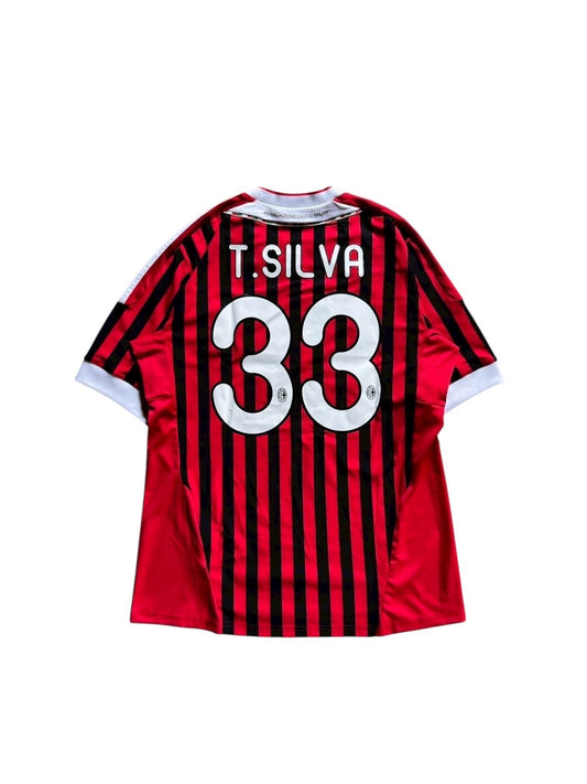 11/12 Adidas AC Milan No.33 Thiago Silva