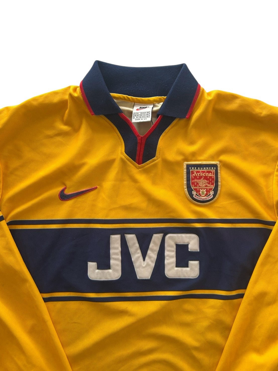 97/99 Nike Arsenal Away No.9 Anelka