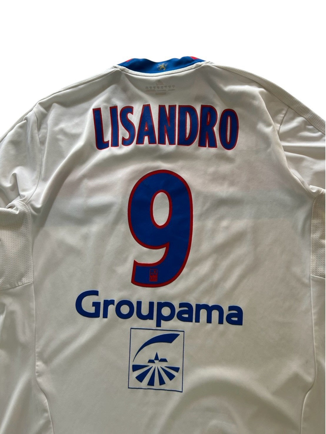 11/12 Adidas Olympic Lyonnais Home No.9 Lisandro Lopez