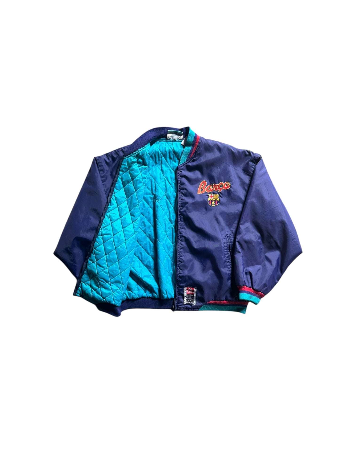 90s Kappa Barcelona Bomber Jacket