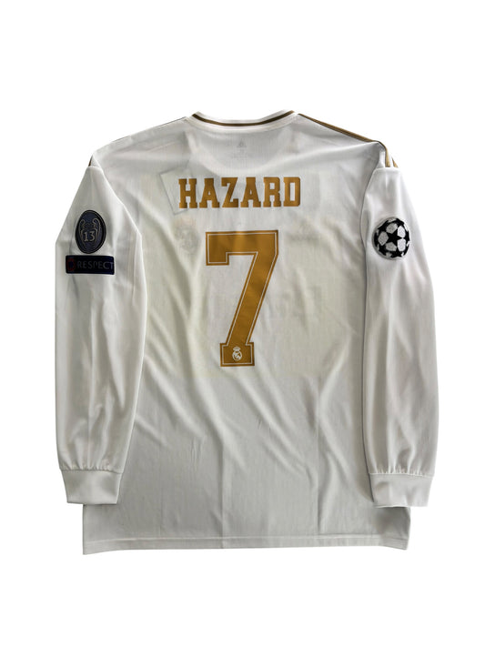 19/20 Adidas Real Madrid home L/S No.7 Hazard