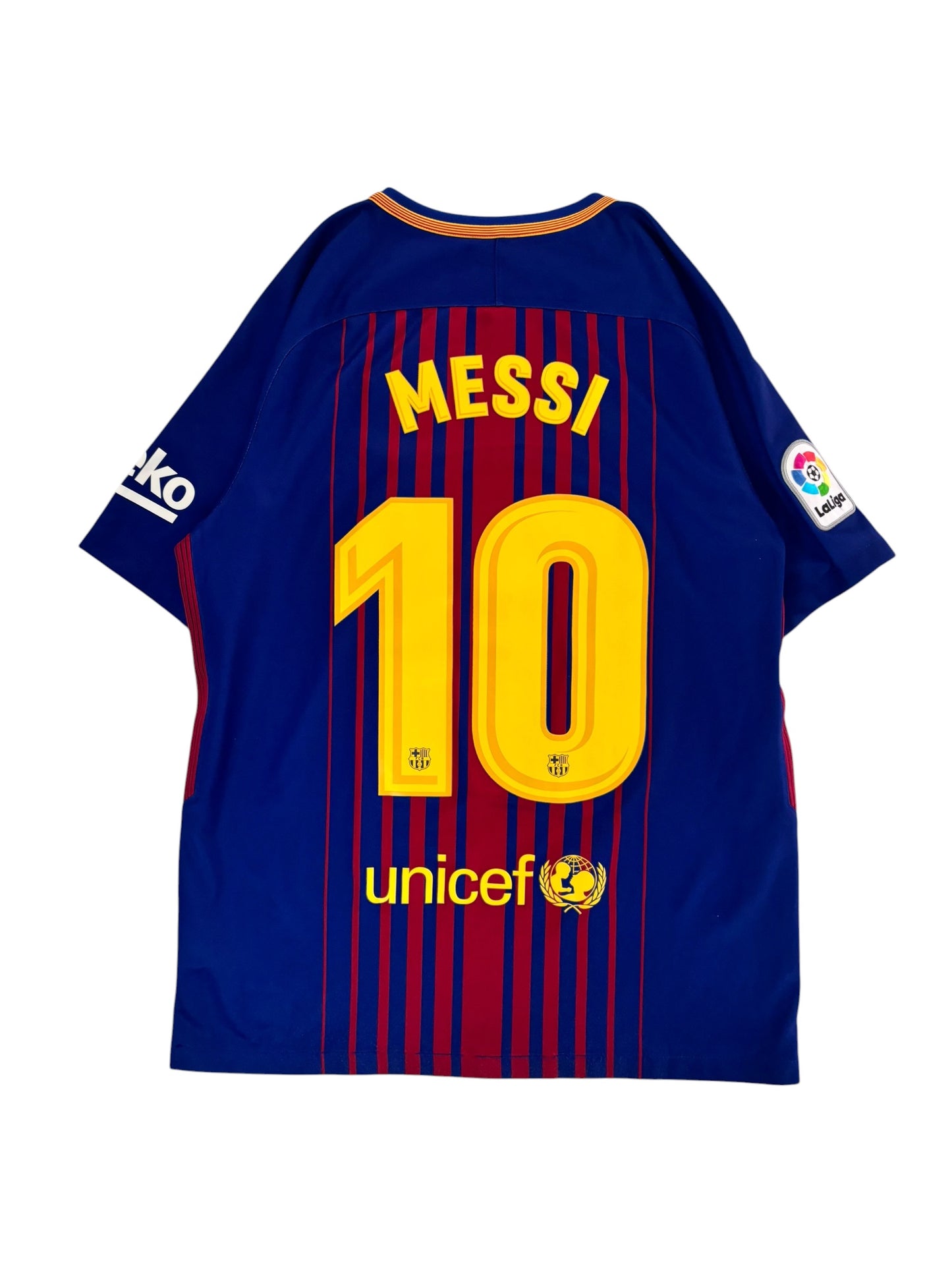 17/18 Nike Barcelona Home No.10 Messi