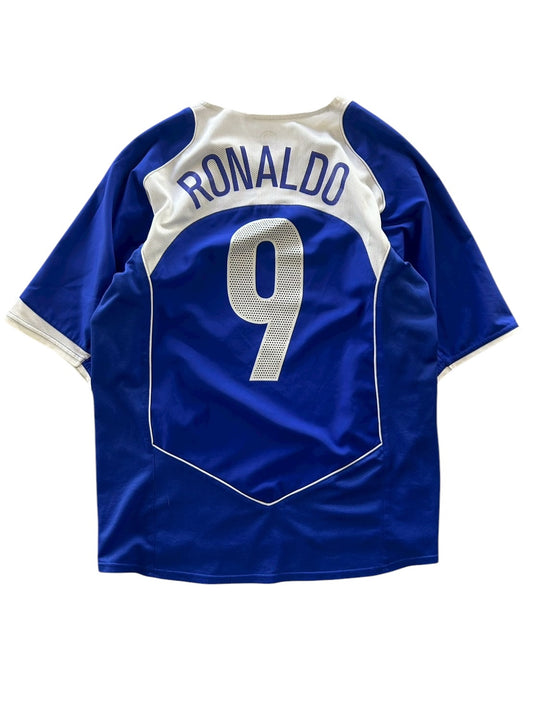 2004 Nike Brazil National Team Away No.9 Ronaldo