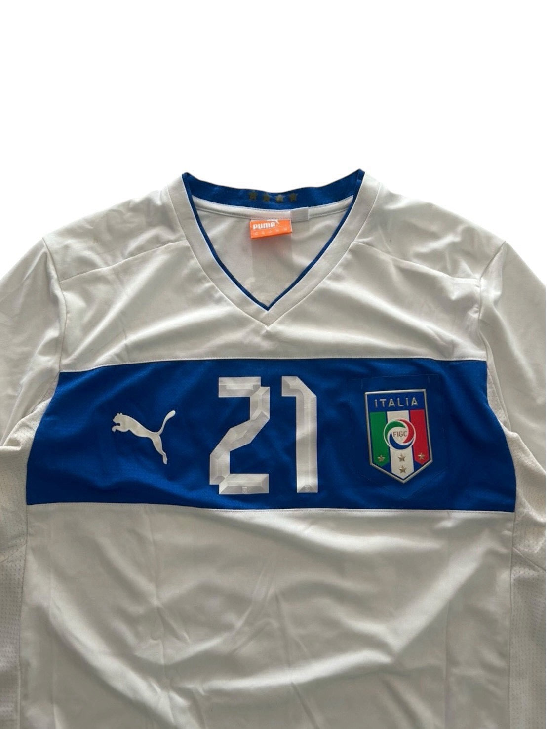 2012 Puma Italy Away No.21 Pirlo