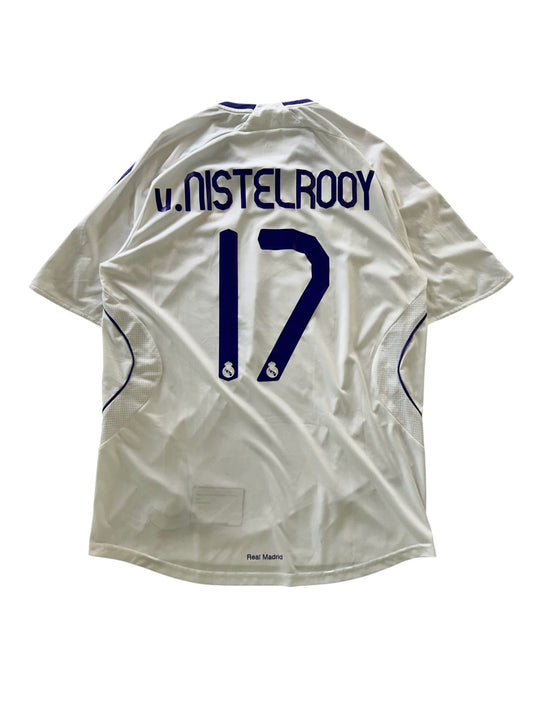 07/08 Adidas Real Madrid Home V.Nistelrooy