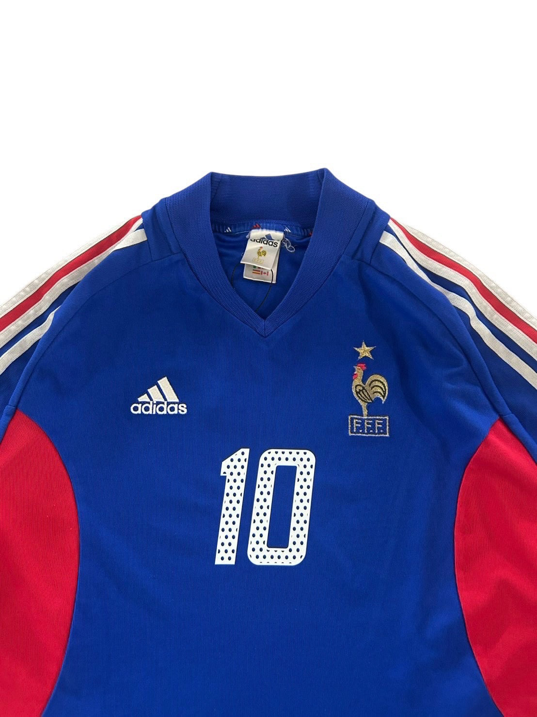 2002 Adidas France Home  No.10 Zidane